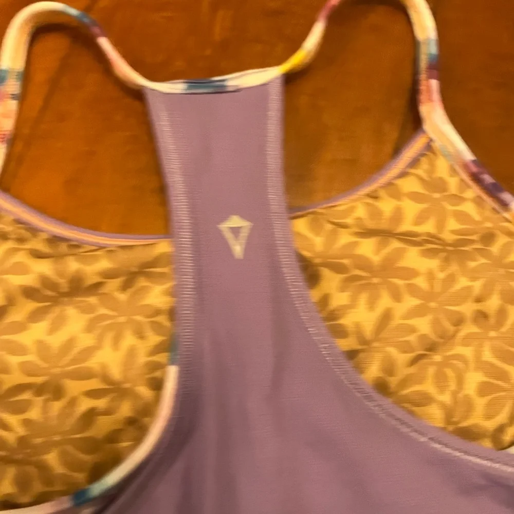 Ivivva Girls tank top and running shorts set